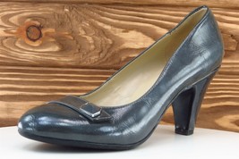 Naturalizer Women Sz 7 M Gray Pump Synthetic Shoes Burton - £15.78 GBP