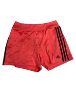 Adidas Womens Size Large Salmon Coral Shorts Athletic pull on Gym Sport ... - £10.89 GBP