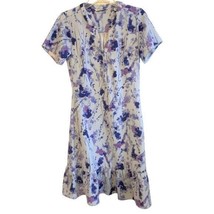 Isaac Mizrahi Live! Regular Printed Pebble Knit Dress X SMALL (1001) - £21.31 GBP