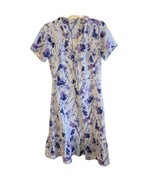 Isaac Mizrahi Live! Regular Printed Pebble Knit Dress X SMALL (1001) - £21.12 GBP