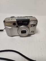 Pentax IQZoom 140M 35mm Point & Shoot Film Camera - Battery Tested ONLY CLEAN - $37.18