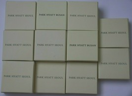 11 Park Hyatt Seoul & Busan South Korea Hotel Travel Bar Bath Soap Lot Set - $24.99