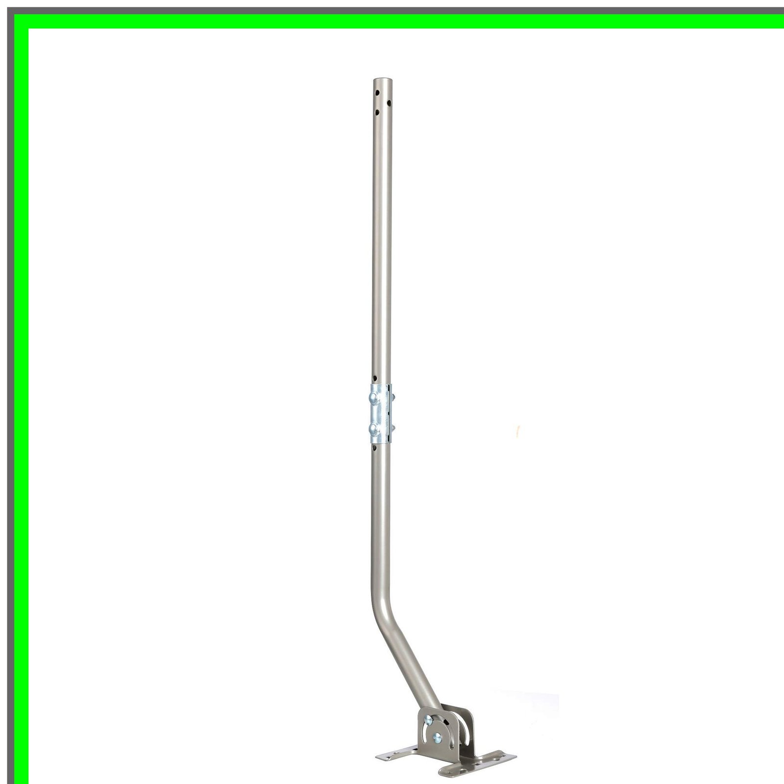 All-Weather Adjustable Antenna and Garden Mounting Solution - $73.25