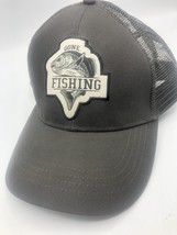 Gone fishing logo truckers hat snapback adjustable Let’s go fishing - $11.68