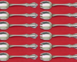 Debussy by Towle Sterling Silver Ice Cream Dessert Fork Custom Set 12pcs 6&quot; - £559.93 GBP