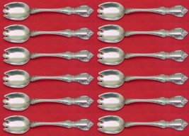 Debussy by Towle Sterling Silver Ice Cream Dessert Fork Custom Set 12pcs 6&quot; - $711.81