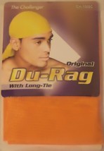 The Challenger Original Du-Rag Color Orange Breathable &amp; Comfortable - £5.35 GBP