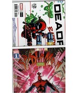 2 HOT NEW MARVEL COVERS 2024-DEADPOOLBADDER BLOOD #1VAR.SPIDERMAN INDIA #1 - £7.97 GBP