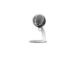 Shure - MV5 USB Condenser Microphone - Silver - £117.13 GBP