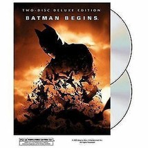 Batman Begins (DVD, 2005, Two Disc Deluxe Edition, Hologram Cover) w/ Comic - £6.61 GBP