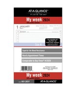 AT-A-GLANCE (061-285Y) 2024 Weekly Planner Refill Loose-Leaf Desk Size - $385.89 MXN
