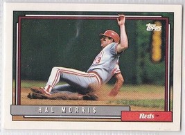 M) 1992 Topps Baseball Trading Card - Hal Morris #773 - £1.55 GBP
