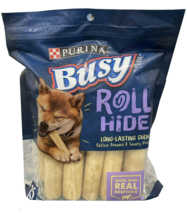 Busy Rollhide Dog Treats 15 Rolls 20 Oz. pack - $19.85