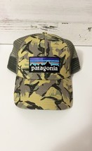 Patagonia P6 LoPro Trucker Hat Big Camo Fall 2015 NEW Mesh Snapback - £57.71 GBP