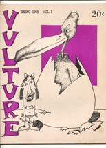 Vulture #1 1959-NYU-1st issue-Cartoons-gags-photos-Steve Canyon-NYU college h... - £54.27 GBP