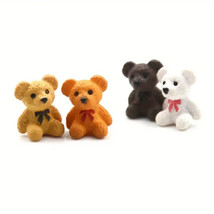 Dollhouse Tiny Teddy Bear Adorable 1/12 Scale Resin Set of 2 - €2,56 EUR