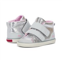 See Kai Run kid&#39;s dean adapt ii sneakers in Silver - size 6 - £31.58 GBP