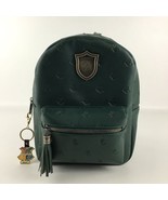 Harry Potter Slytherin Mini Backpack Book Bag Bookbag w Metal Keychain B... - £58.29 GBP