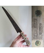 Primitive 1800&#39;s butcher knife antique VERY OLD long 14 7/8&quot; &quot;LOANED NEV... - $102.36 CAD