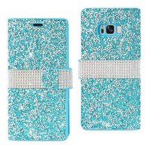 [Pack Of 2] Reiko Samsung Galaxy S8 EDGE/S8 Plus Diamond Rhinestone Wallet Ca... - £24.56 GBP