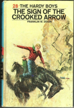 The Hardy Boys 28  The Sign of the Crooked Arrow Frank Dixon 1970 Hardcover - £8.07 GBP