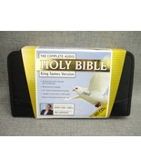 Audio KJV Bible James Earl Jones &amp; Jon Sherberg Narrators 60 CDs with case - £74.54 GBP