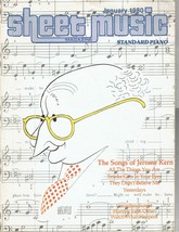 Sheet Music Magazine January 1980 - £19.58 GBP