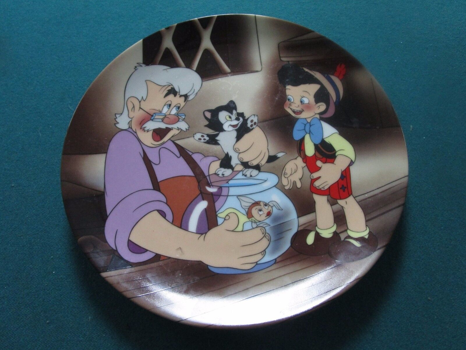 Primary image for WALT DISNEY "PINOCCHIO"  COLLECTOR PLATE 9 1/4"