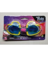 Swimways Trolls World Tour Children&#39;s Swim Goggles Pink Yellow Hearts  - £7.11 GBP