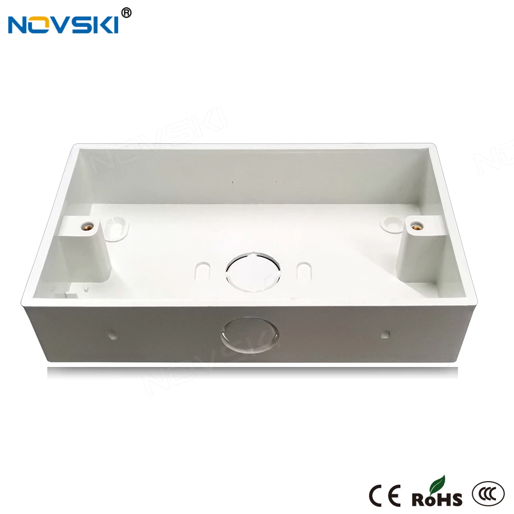House Home NOVSKI External Mounting Box for Wall Switch and Socket, 146mm*86mm*3 - £19.98 GBP