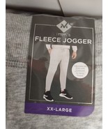Member&#39;s Mark Men&#39;s Fleece Jogger Gray Cove Adjustable Rib Waist Size XX... - $23.15 CAD