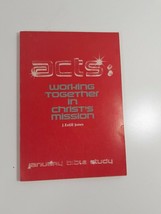 Acts working together in Christ&#39;s Mission by J.Estill Jones paperback 1974 - £4.67 GBP