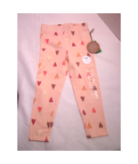  Dip Toddler Girls size 3T Toddler Legging Pink Hearts Elastic Waist Ful... - £7.07 GBP
