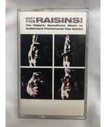 Vintage 1988 CALIFORNIA RAISINS Meet The Raisins Cassette Tape Atlantic - $12.38
