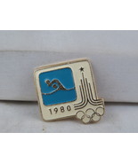 Vintage Summer Olympic Pin - Moscow 1980 Water Polo Event - Stamped Pin - £11.99 GBP