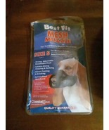 Coastal Mesh Muzzle Dog Size 5 Easy to Put on Best Fit Soft Grooming - $9.49