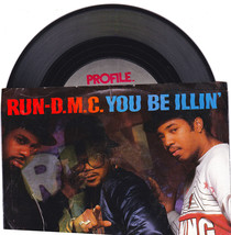 Run DMC. You Be Illin&#39; / Hit It Run 45 rpm record - £9.73 GBP