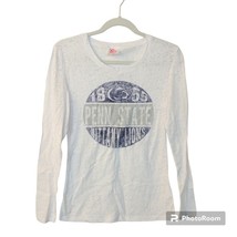 Women&#39;s Penn State White Long Sleeve Burner T-shirt- KA Knights Apparel-... - £14.21 GBP