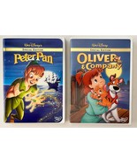 2 Disney DVDs Peter Pan &amp; Oliver &amp; Company Special Edition Features G Ra... - £12.17 GBP