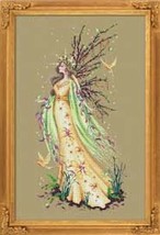 Charts , Embellishments with Special Threads &quot;Gaia, The Earth Goddess&quot; by Bella - £54.49 GBP