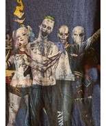 Mens size M Blue Suicide Squad T-Shirt Arkham Warner Bros Blue  - £5.35 GBP