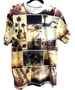 H&amp;M x Coachella Photo T-shirt Mens Size S Small Short Sleeve Beach Photos - $5.49