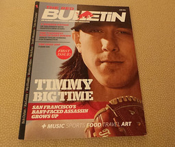 Red Bulletin 1st issue Tim Lincecum SF Giants; Music; Street Art June 2011 NF - £16.02 GBP