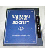NATIONAL SARCASM SOCIETY METAL SIGN “LIKE WE NEED YOUR SUPPORT”- COLLECT... - $4.95