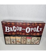 Bacon-Opoly A Bacon Themed Monopoly Board Game Baconopoly Bacon Lovers S... - £12.92 GBP