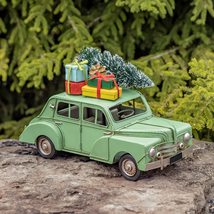 Zaer Ltd. Large Size 14&quot; Long Vintage Style Christmas Cars with Attached Accesso - £57.97 GBP+