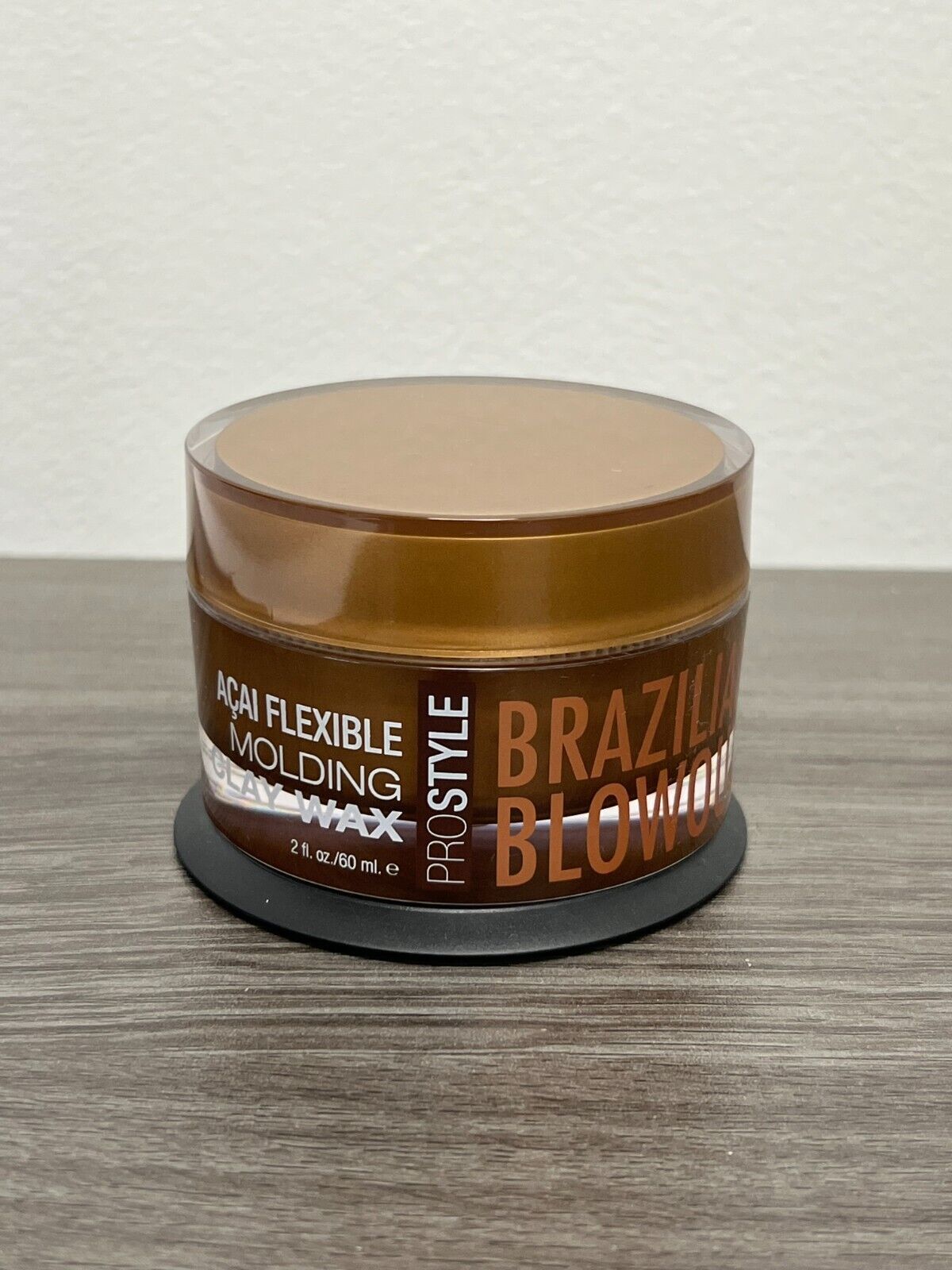 Brazilian Blowout Acai Flexible Molding Clay Wax 2 fl oz Shapes Texturize NEW! - $37.40