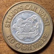 Salina, Kansas KS Stujo&#39;s Car Wash No Cash Value Bimetallic Token - $5.89