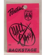 DARYL HALL &amp; JOHN OATES - VINTAGE ORIGINAL CONCERT TOUR LAMINATE BACKSTA... - $16.00