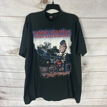 Vintage 1994 Sammy Kershaw T-Shirt XXL Third Rate Romance Country Music ... - £47.17 GBP